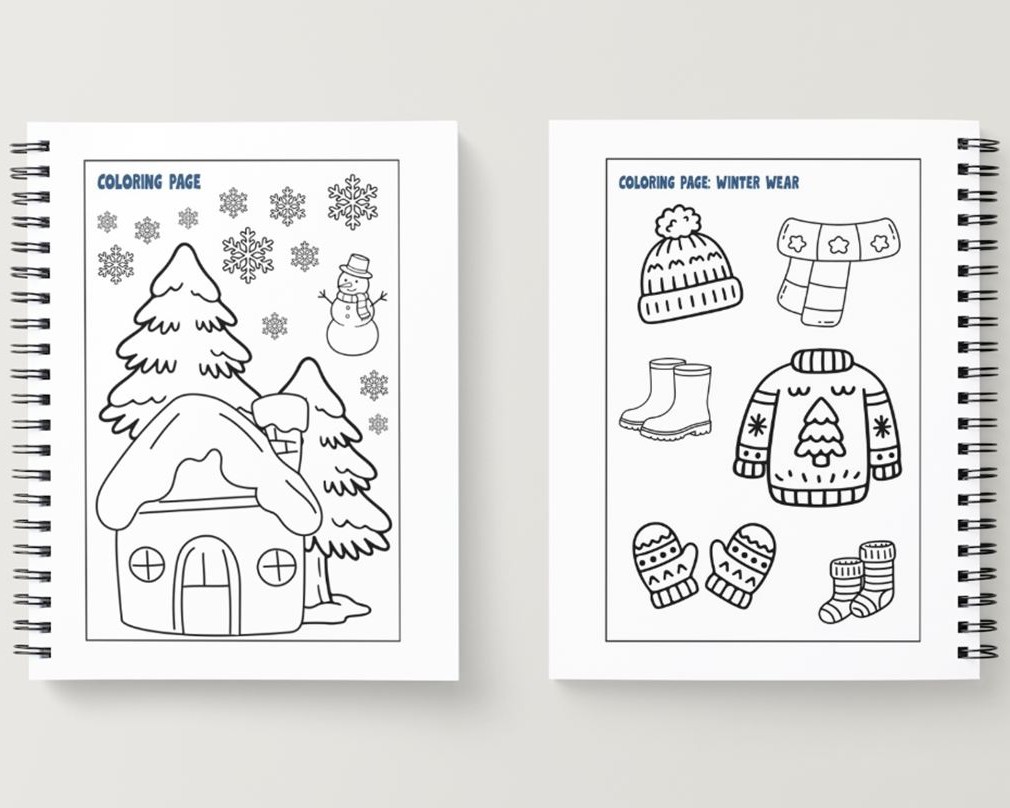 Coloring Winter